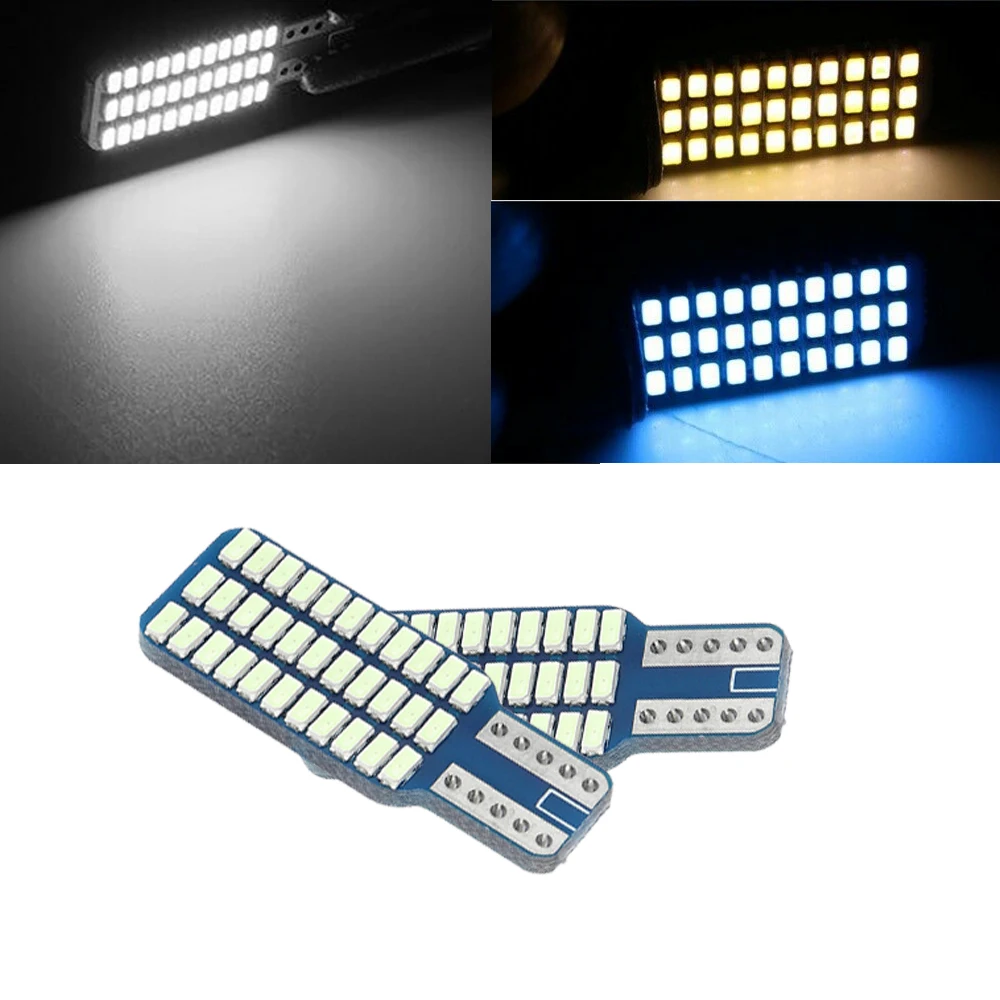 Светодиодсветодиодный лампы T10 W5W 168 194 2825 3014 33SMD автомобильные внутренние