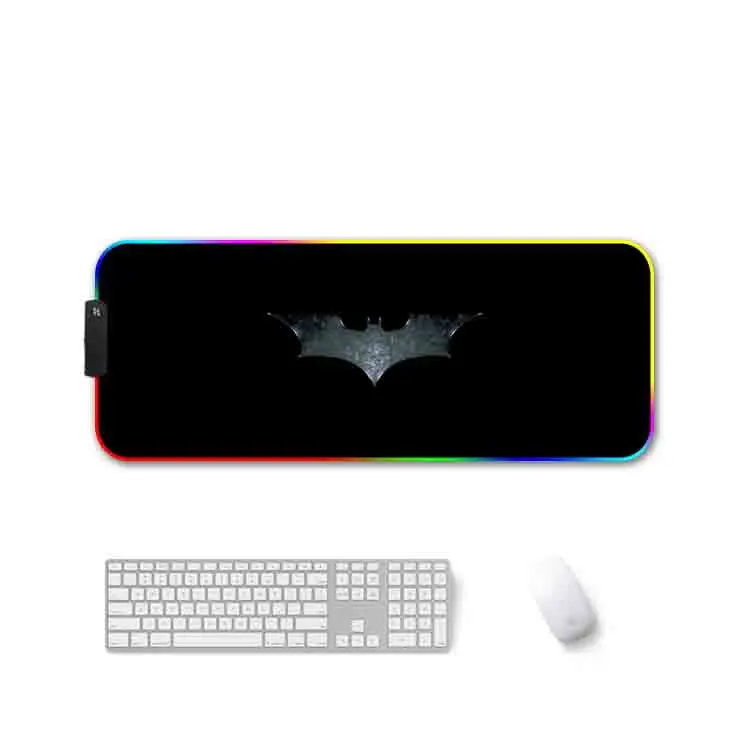 bat Игровой коврик для мыши светодиодный Большой геймерский коврик для мыши RGB 11Usb светодиодный компьютерный коврик с подсветкой резиновая клавиатура Настольный коврик для Csgo - Цвет: bat
