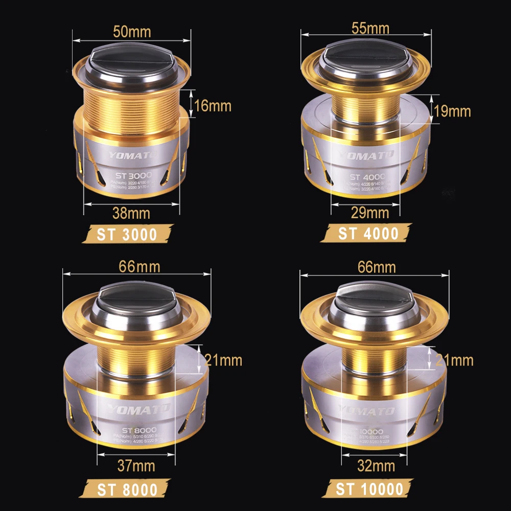 Рыболовная катушка HuntHouse полностью Металлическая спиннинговая распродажа SW3000