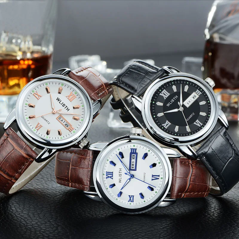 

Top Brand Watch Men Stainless Steel Business Date Clock Waterproof Luminous Watches Mens Luxury Sport Quartz Wrist Watch