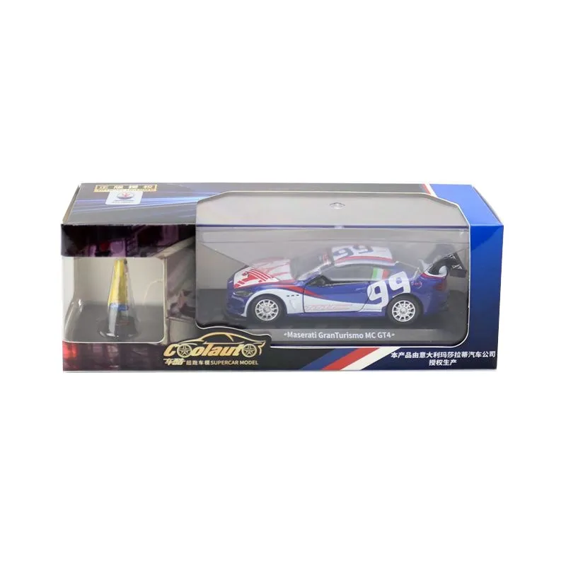COOLAUTO/Масштаб 1:43/модель игрушки под давлением/гоночный автомобиль Maserati MC