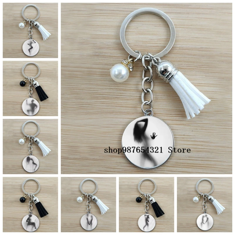 Скандинавский сексуальный абстрактный брелок для мужчин и женщин | Украшения