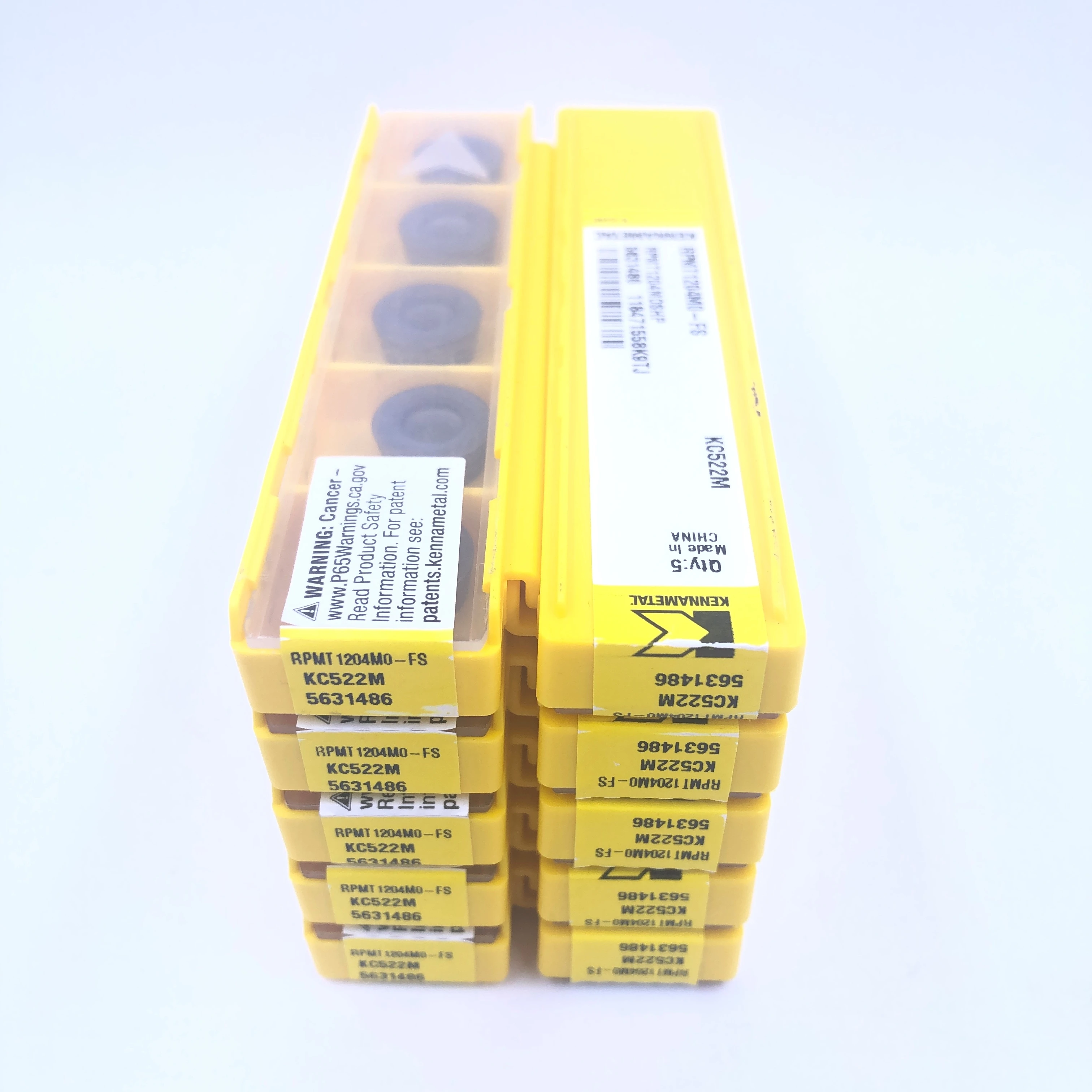 RPMT1204MO-FS KC522M оригинальные карбидные вставки Kennametal Токарные токарные инструменты
