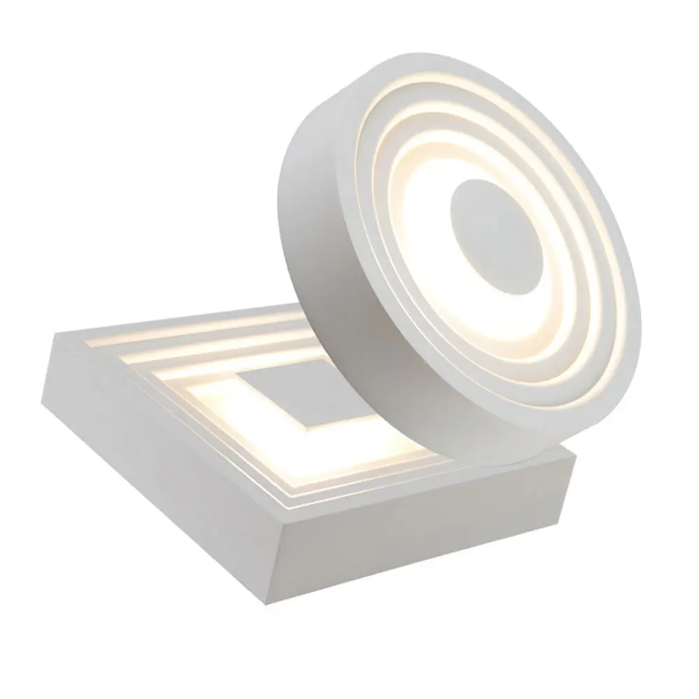 

led downlight 6W 12W surface mounted round square led sky lantern AC 90v-260v indoor lighting warm white cold white natural ligh