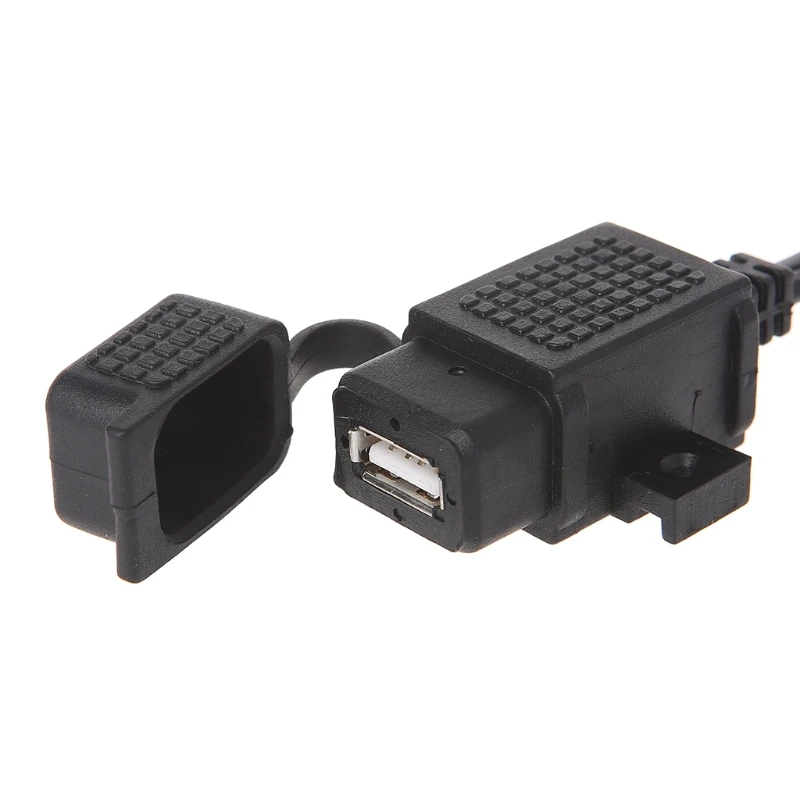 

Мотоциклетный водонепроницаемый комплект зарядного устройства USB А переходник SAE-USB + удлинитель F7QB