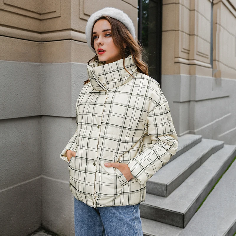 Женское теплое пальто с длинным рукавом уличная мода парки 2020 повседневные белые