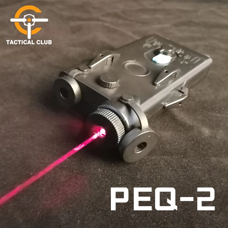 Тактический AN peq PEQ 2 Red Dot лазерный прицел Батарея чехол красным лазером для 20 мм