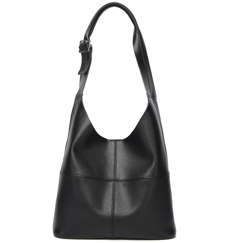 

Fashion Genuine Leather Ladies Hand Bags High Quality Cow Leather Luxury Handbags Women Bags Designer Vintage Lady Totes Bolsas