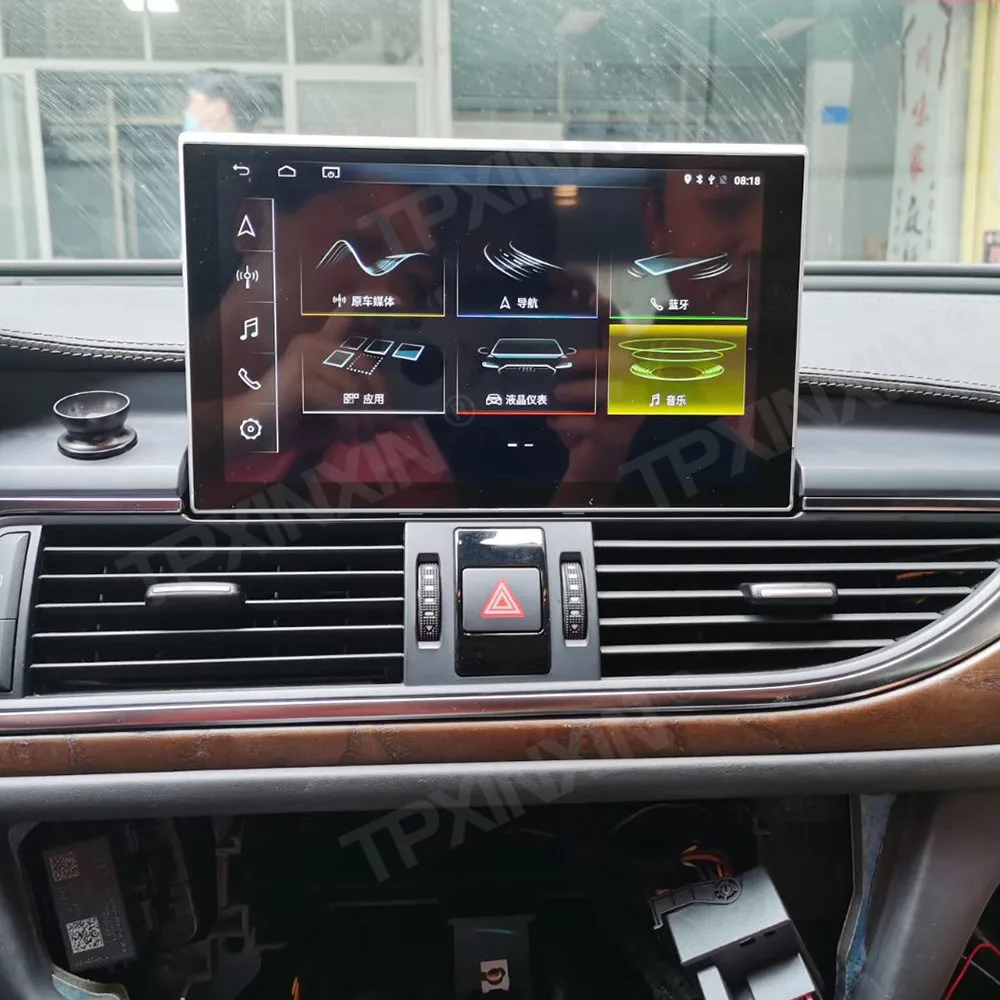 Araba multimedya oynatıcı Audi A6 A6L A7 C7 Android10.0 radyo 2012 -2018 GPS Navi ses Stereo ekran DVD kafa ünitesi kaydedici