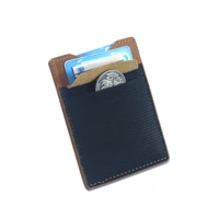 mens slim wallet rfid leather minimalist front pocket credit card holders thin genuine leather elastic wallets