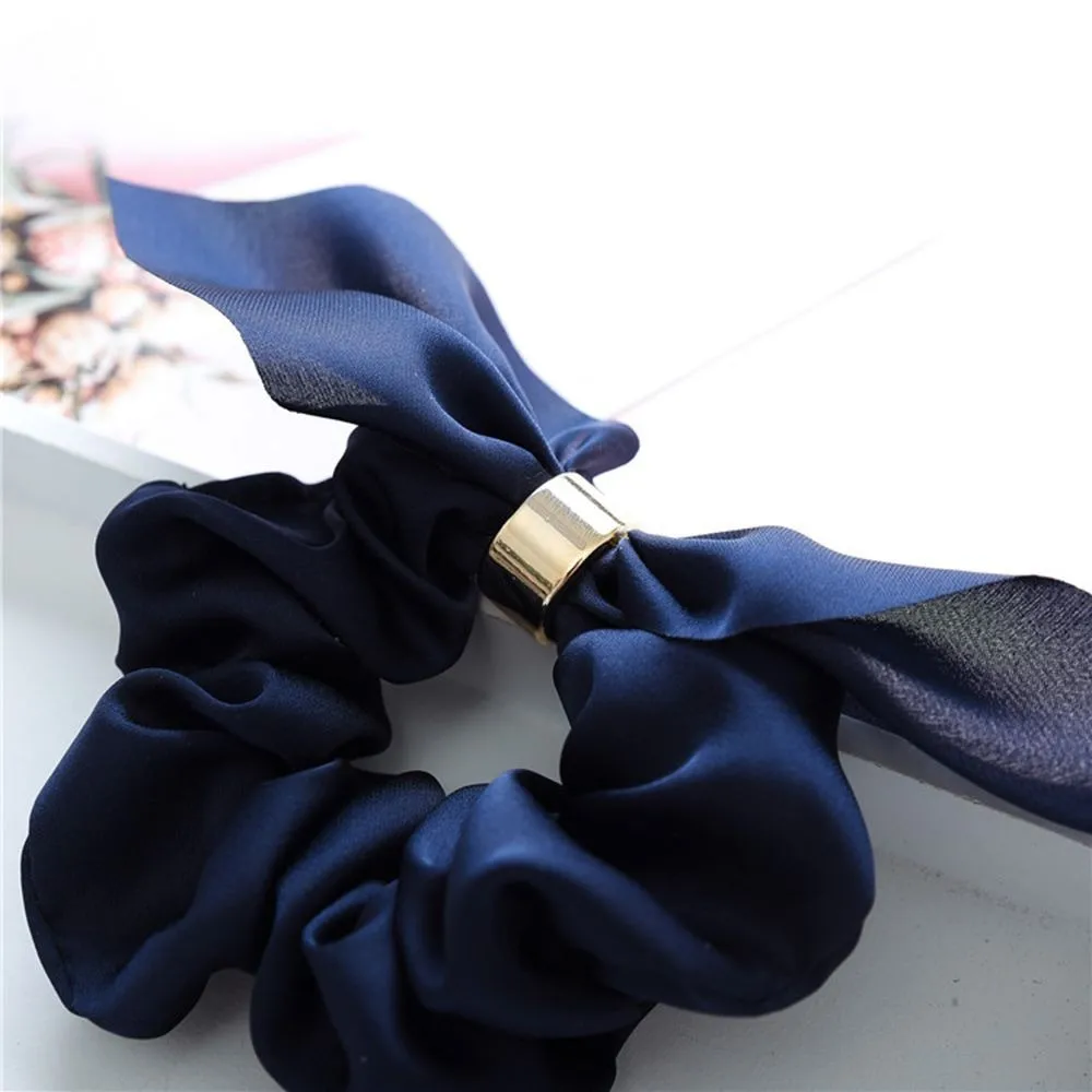 Женская резинка для волос с бантом регулируемое кольцо фиксации хвостиков