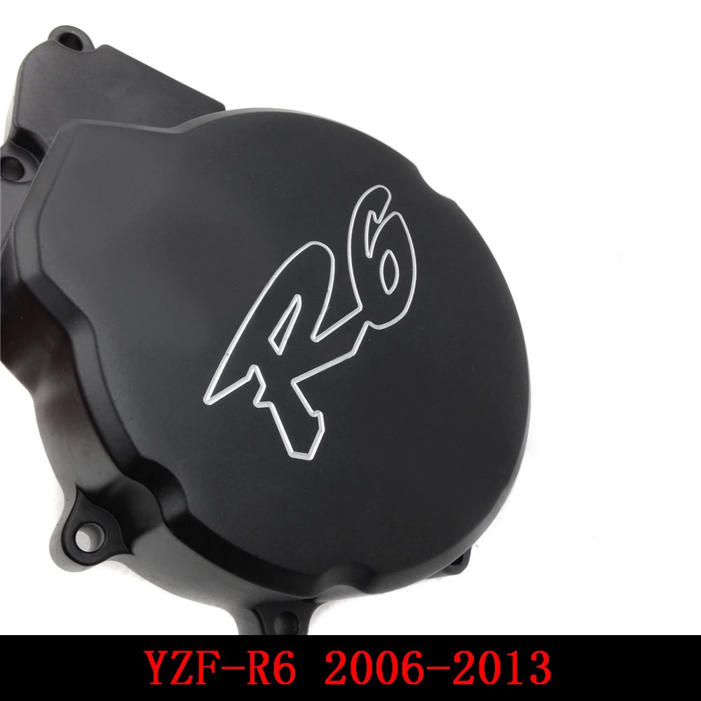 Крышка двигателя мотоцикла для Yamaha YZFR6 YZF R6 2006 2007 2008 2009 2010 2011 2012 2013 2014|stator cover|engine stator