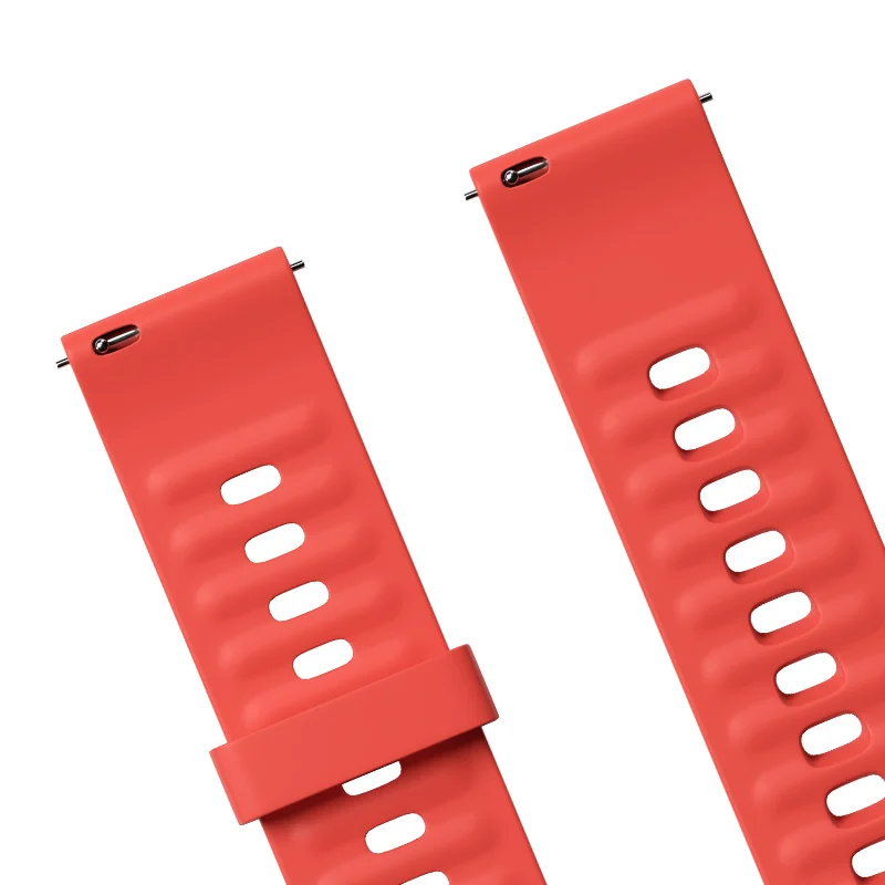 Ремешок для часов Силиконовый цветной браслет для Xiaomi Huami Amazfit GTR(47 мм и 42 мм) умные спортивные часы 2 2S& Bip Lite