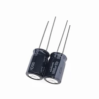 50pcs new nichicon hd 10v1000uf 10x16mm aluminum electrolytic capacitor 1000uf 10v high frequency low resistance 1000uf10v