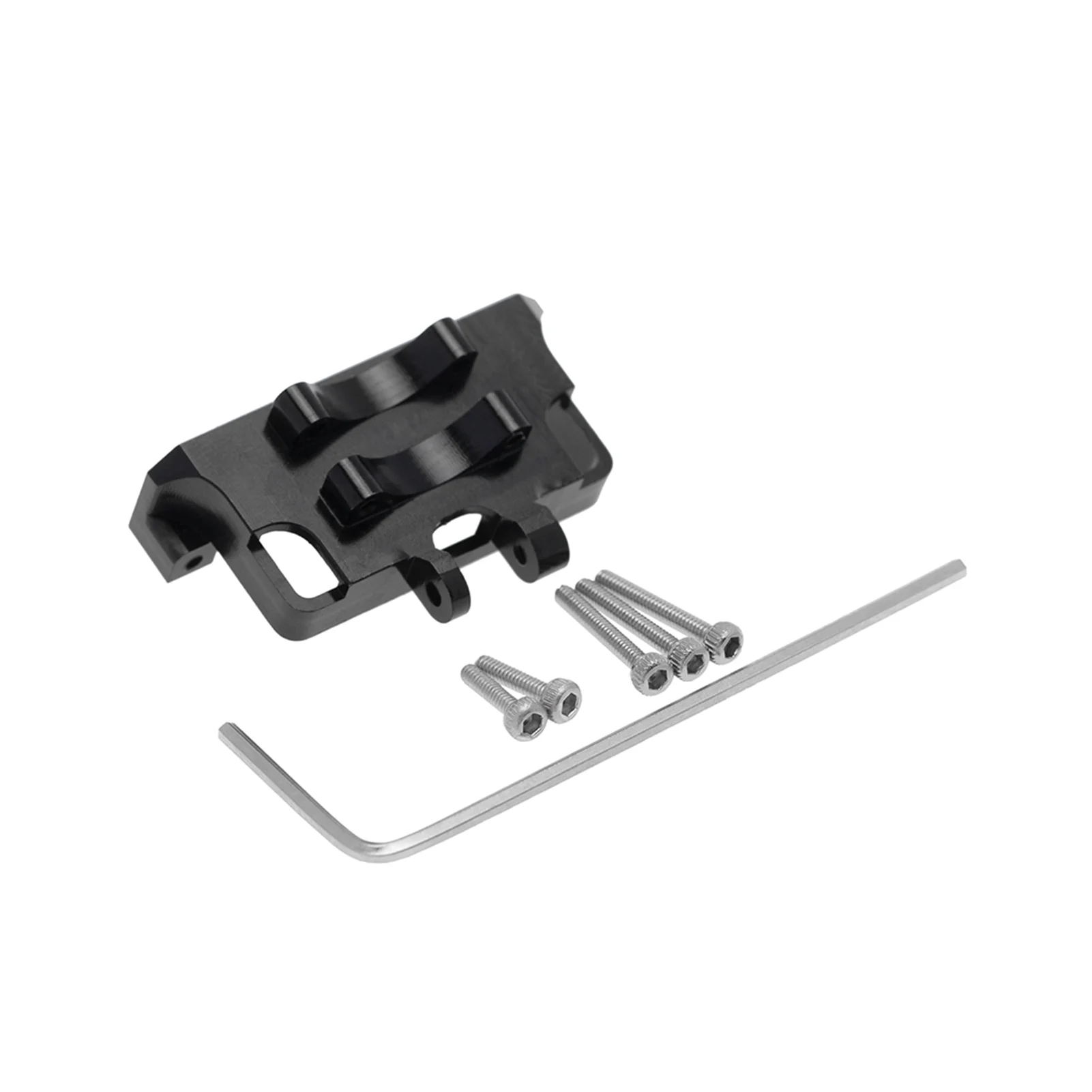 

1:24 Fixing Simulation Servo Mount Bracket Aluminum Alloy Replacement Parts Lightweight RC Crawler DIY For Axial SCX24 90081