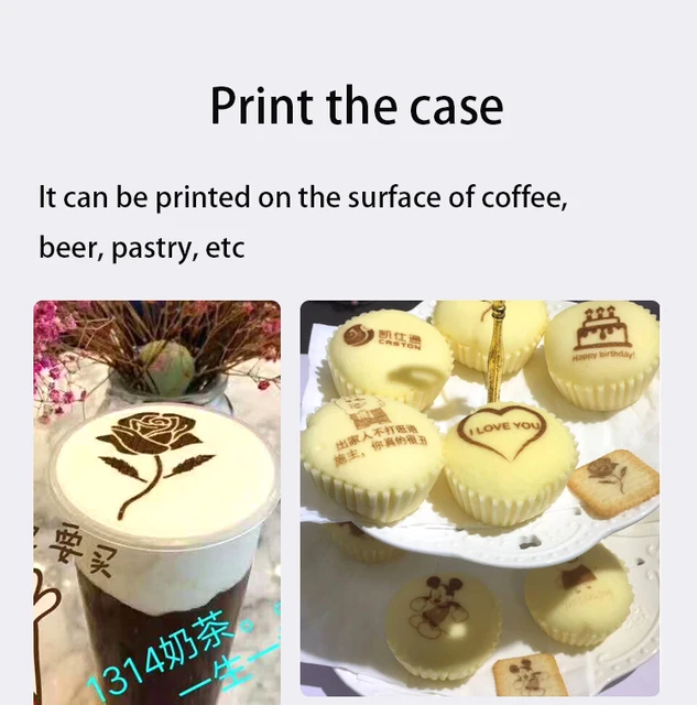 Coffee Printer Printing Machine  3d Coffee Machine Printer - 3d Printer  Machine - Aliexpress