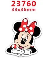 23760 30 шт мультфильм персонаж плоское украшение из смолы PR 23553 - Цвет: 23760