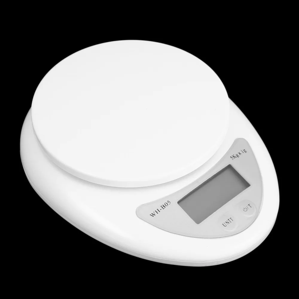 

5Kg 5000G/1G Digitale Schaal Keuken Voedsel Dieet Postal Schaal Elektronische Weegschalen Balance Weging Tool led Elektronische