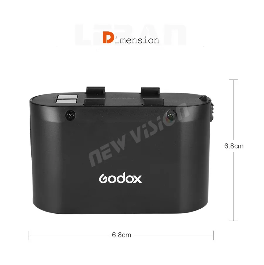 Godox BT5800 батарея 5800 мач Внешняя вспышка резервного питания быстрая зарядка на выходе светодиодный аккумулятор и usb-порт для источника питания PB960