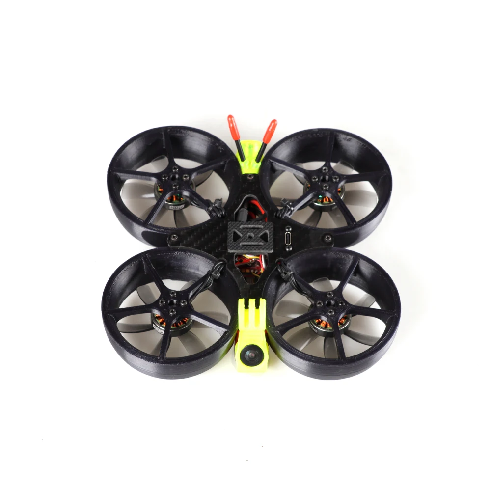 

Аналоговый мини-Дрон HGLRC Racewhoop25 Zeus F722 28A 350 мВт Caddx Ratel 2 AEOLUS 2004 3000KV 4S 1800KV 6S 2,5 дюймов Cinewhoop
