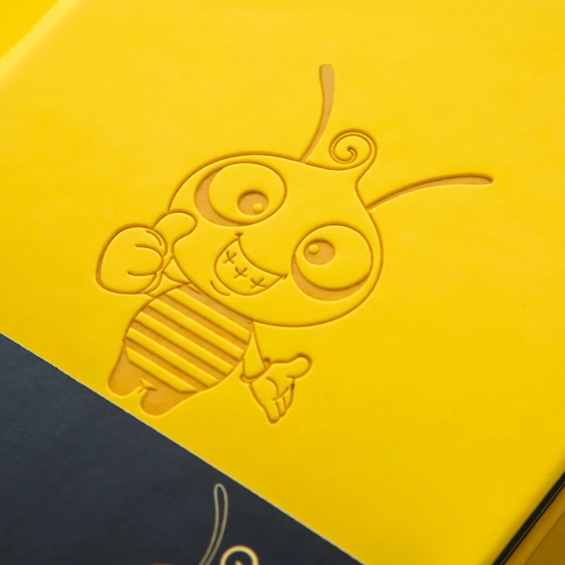 

Kawaii Bee Diray Handbook A7 Mini Notebook Journal Agenda Book School Office Travel Business Cute Notepad Gift