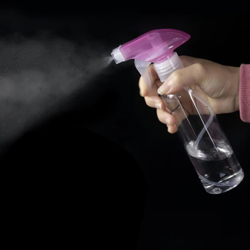 

Портативный пластиковый распылитель 300/500 мл, прозрачный распылитель для увлажнения грима, горшок, мелкий туман, бутылки с распылителем