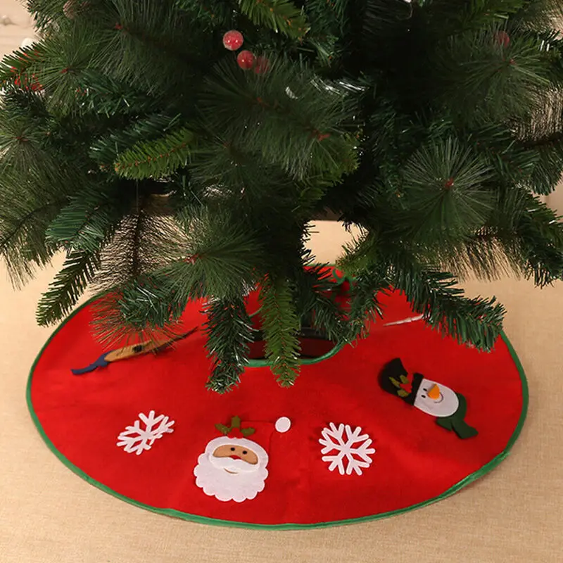 Праздничные или вечерние принадлежности 70 см Рождественская елка юбка коврик