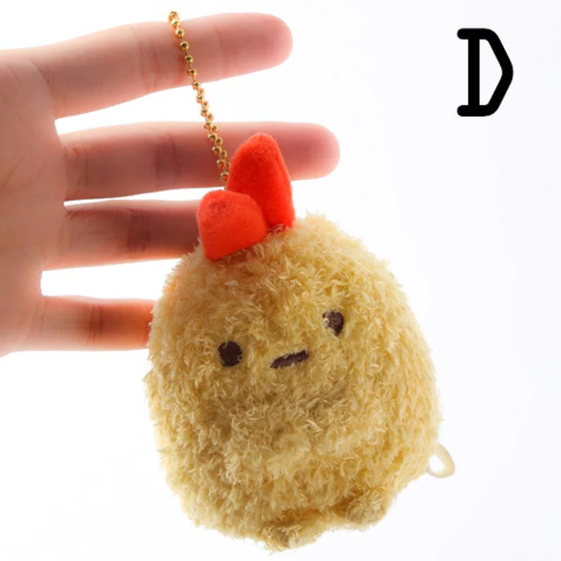 Sumikko гураши со съемной накидкой плюшевые игрушки Peluche мягкие куклы игрушки Детский подарок Juguetes брелок орнамент ключ кулон
