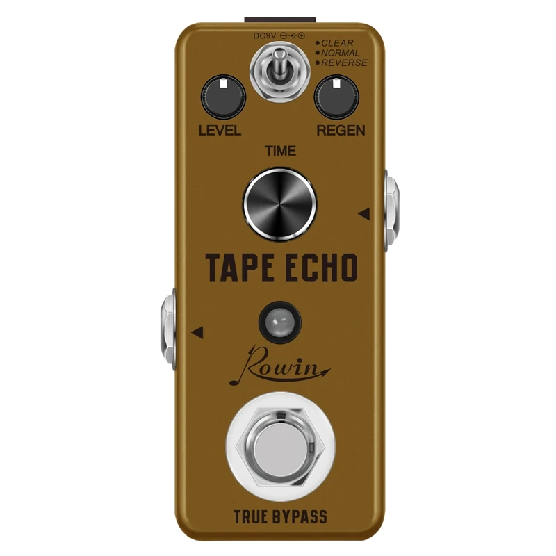 

Digital Tape Echo Guitar Effect Pedal 100Ms-0.6S Delay True Bypass Guitar Accessories
