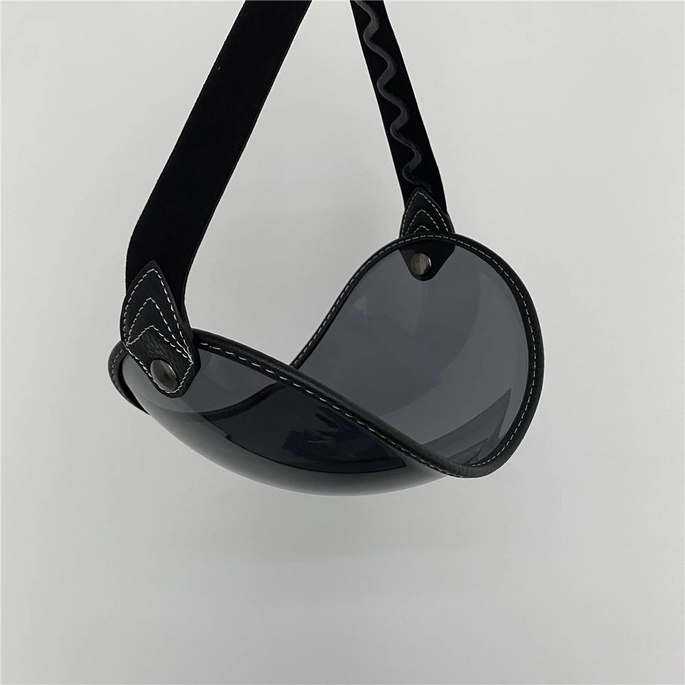 Винтажный мотоциклетный шлем солнцезащитные линзы Ветрозащитный УФ