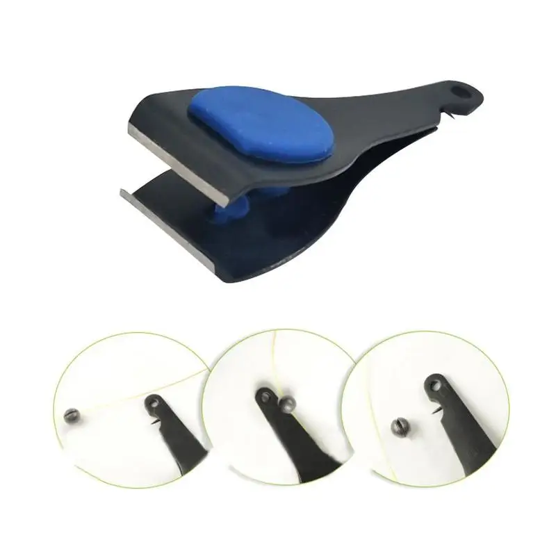 

Fishing Line Portable Rustproof Steel Tool Gear Accessorie Tackle Quick Fishing Tackle Knot Box Fishing E4G5