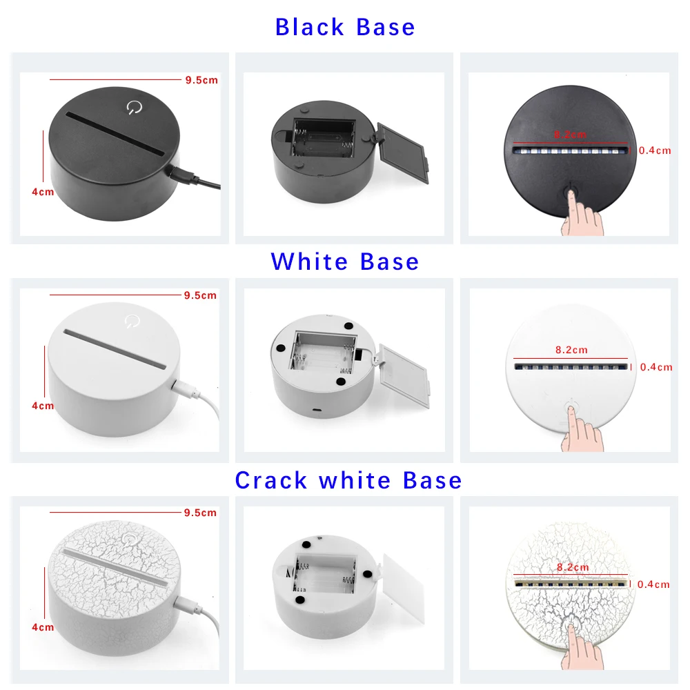 2021 Newest Kamado Nezuko Figure 3d Night Lamp for Child Bedroom Decor Nightlight Kids Led Light Demon Slayer Gifts | Освещение