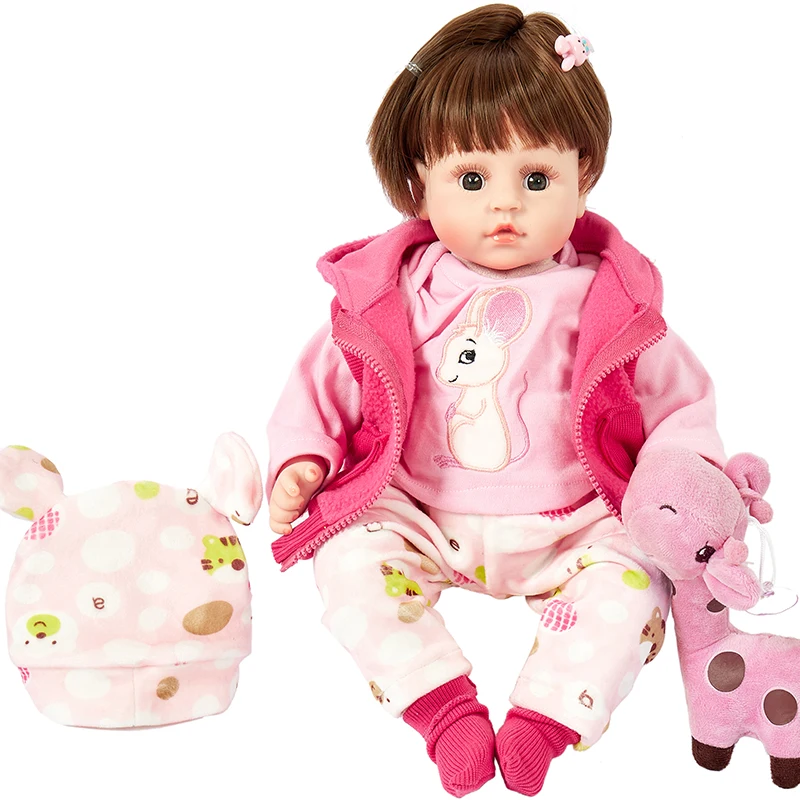 Кукла младенец из силикона 45 см|Куклы| |