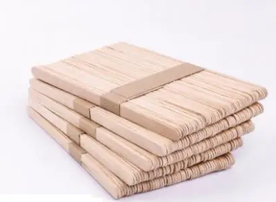 

50pcs Length:180mm Width:10mm Ice Cream Sticks Small Boards Wooden Sticks Diy Handmade Materialssmall House Models