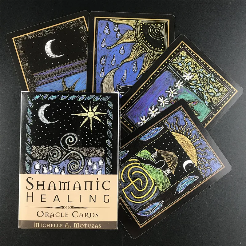 Shamanic Healing Oracle карты английские Vesion для игры вечерние детские взрослые настольные