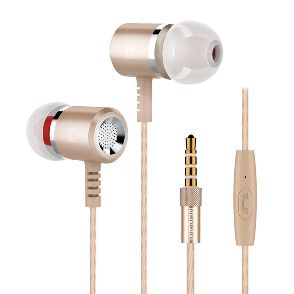 Наушники-вкладыши Langsdom LM400 с четырехъядерным процессором и двойным движущимся