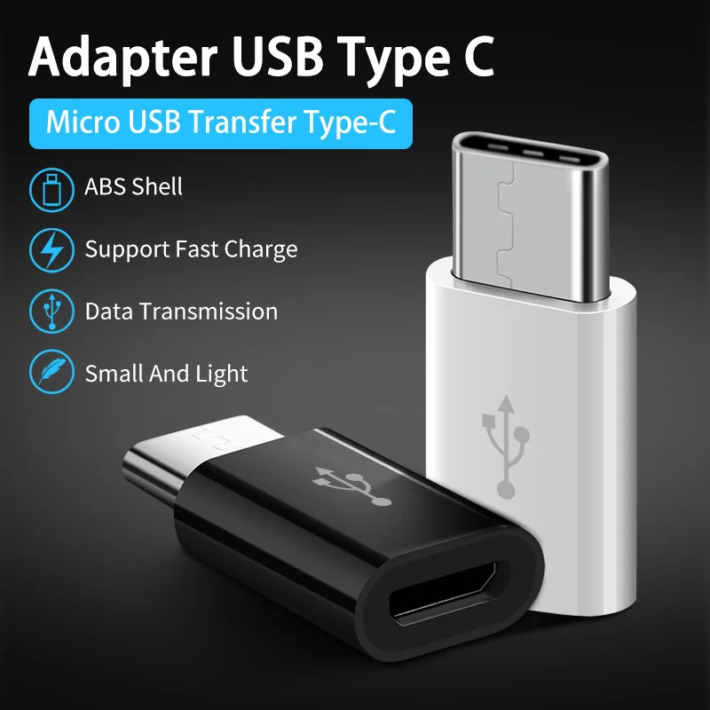 ANMONE мобильный телефон адаптер Micro USB к C для передачи данных OTG3.1 разъем Xiaomi 4C /LeTV