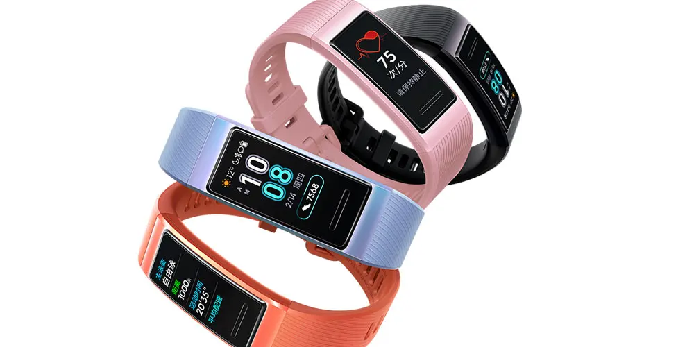 Браслет huawei Band 3, умный браслет, шагомер, фитнес, пульсометр, трекер активности, водонепроницаемый, Bluetooth, спортивный, банда