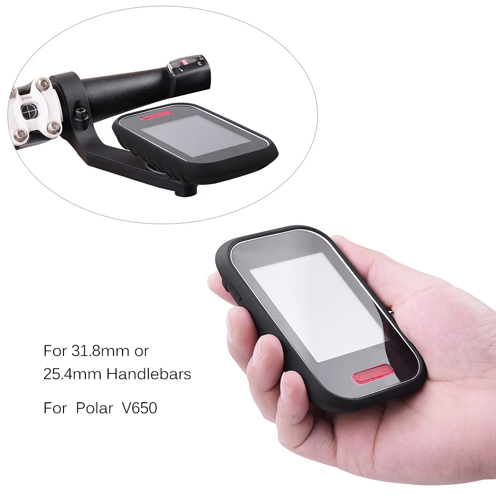 Защитный чехол для GPS Polar V650 дорожного велосипеда набор силиконовых креплений