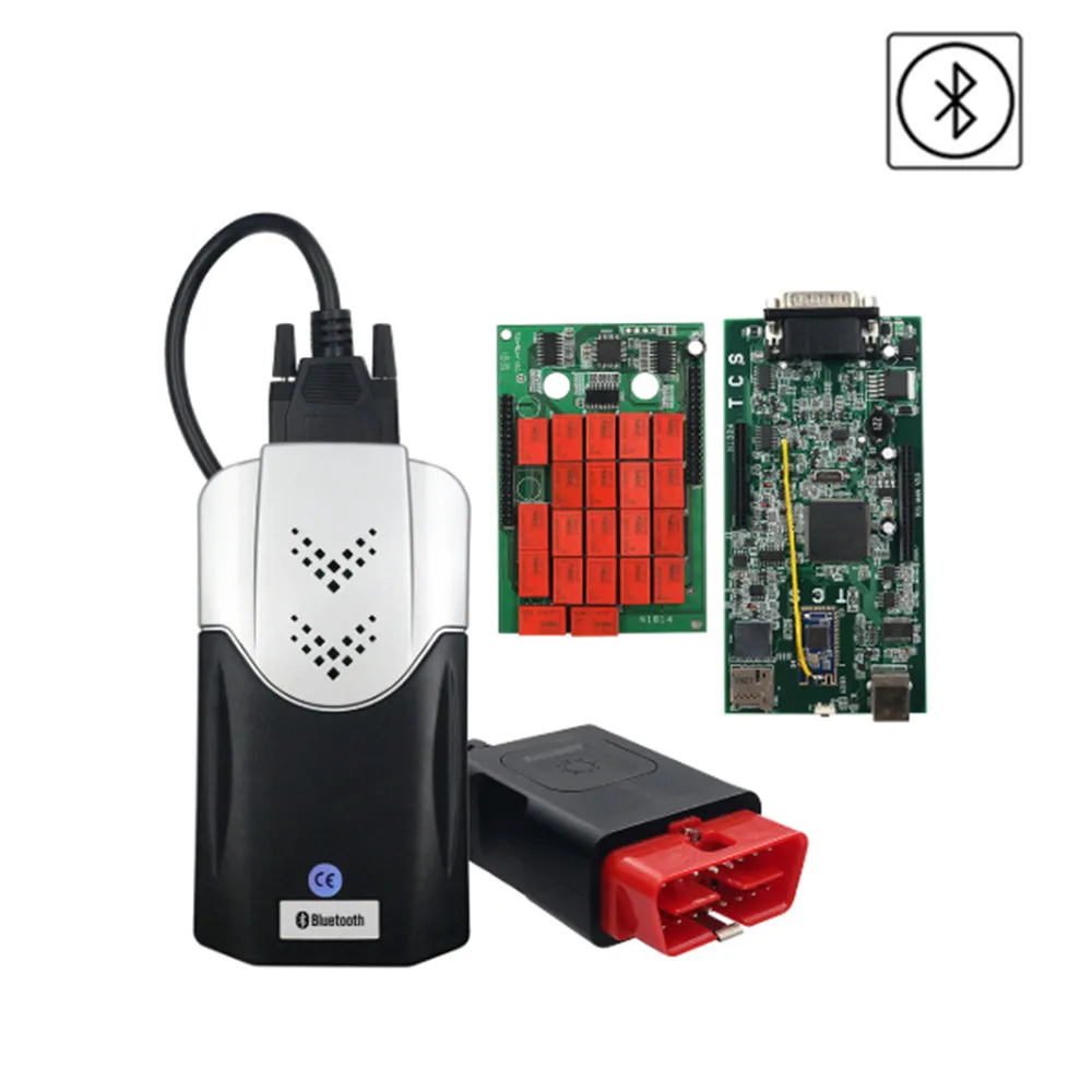 Автомобильный диагностический сканер Multidiag Pro + реле NEC 2016 00 keygen Bluetooth V3.0 9241 чипов