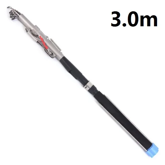 3.0m Fishing Rod Патент высокое качество портативный пружинный венпресс нержавеющая сталь автоматический рыболовный держатель полезное морское рыболовное крепление снасти инструменты - Цвет: 3.0m Fishing Rod