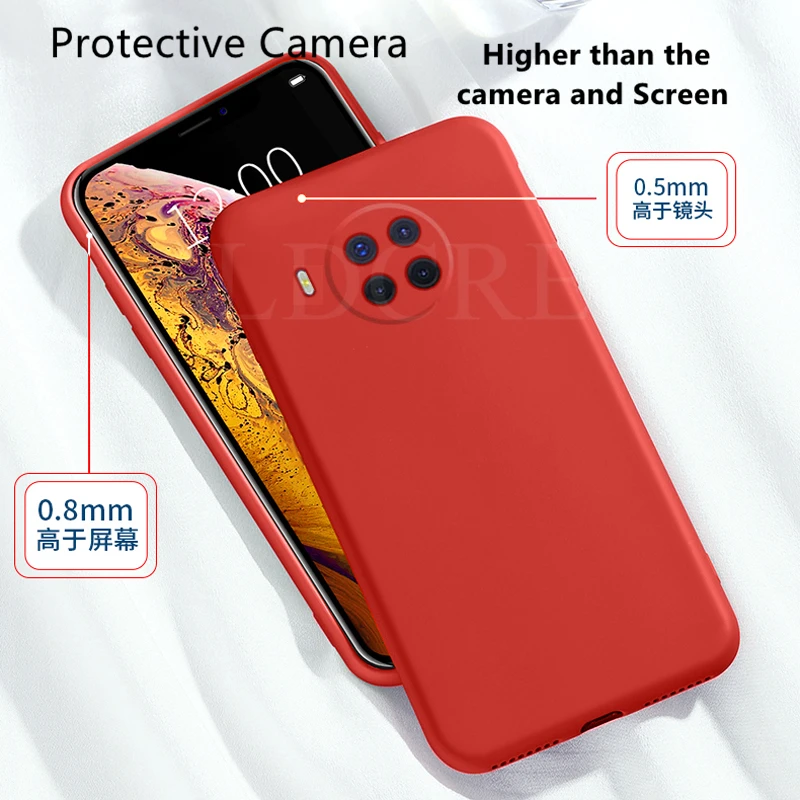 for xiaomi mi 10t lite 5g case liquid silicone rubber skin friendly slim case for xiaomi mi 10t pro cover for xiaomi mi 10t 5g free global shipping