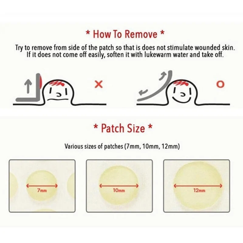 Unisex Acne Pimple Patch Invisible Stickers Skin Bead Master Patch Skin Sticker Patch Pimple Spot Acne Remover Patch
