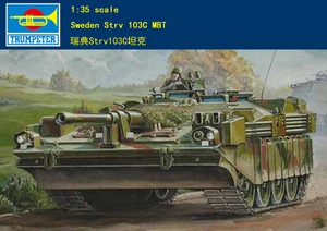 Пластиковая модель Trumpeter 00310 135 Sweden Strv 103C MBT