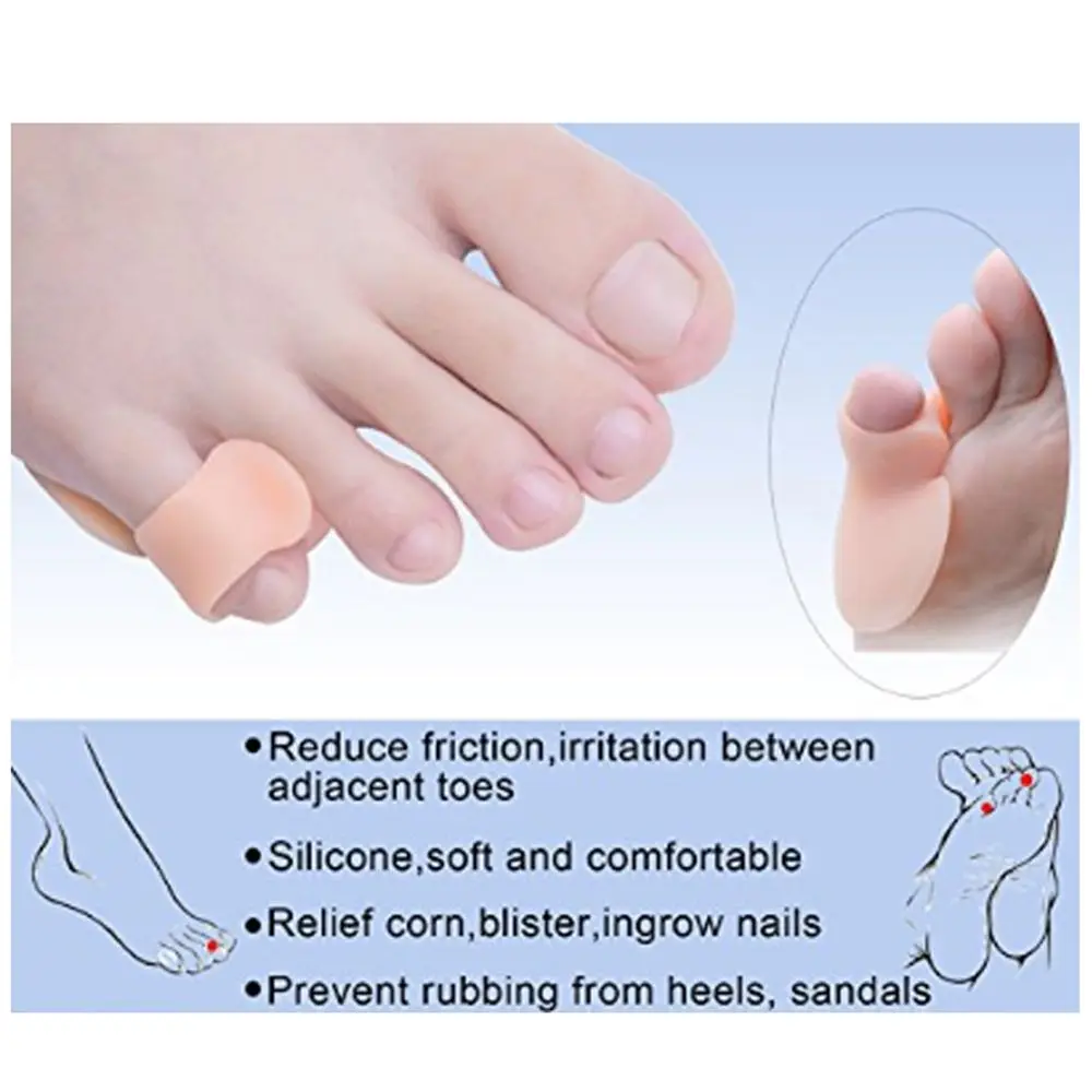 1 пара силиконовый корректор вальгусной деформации пальцев ног
