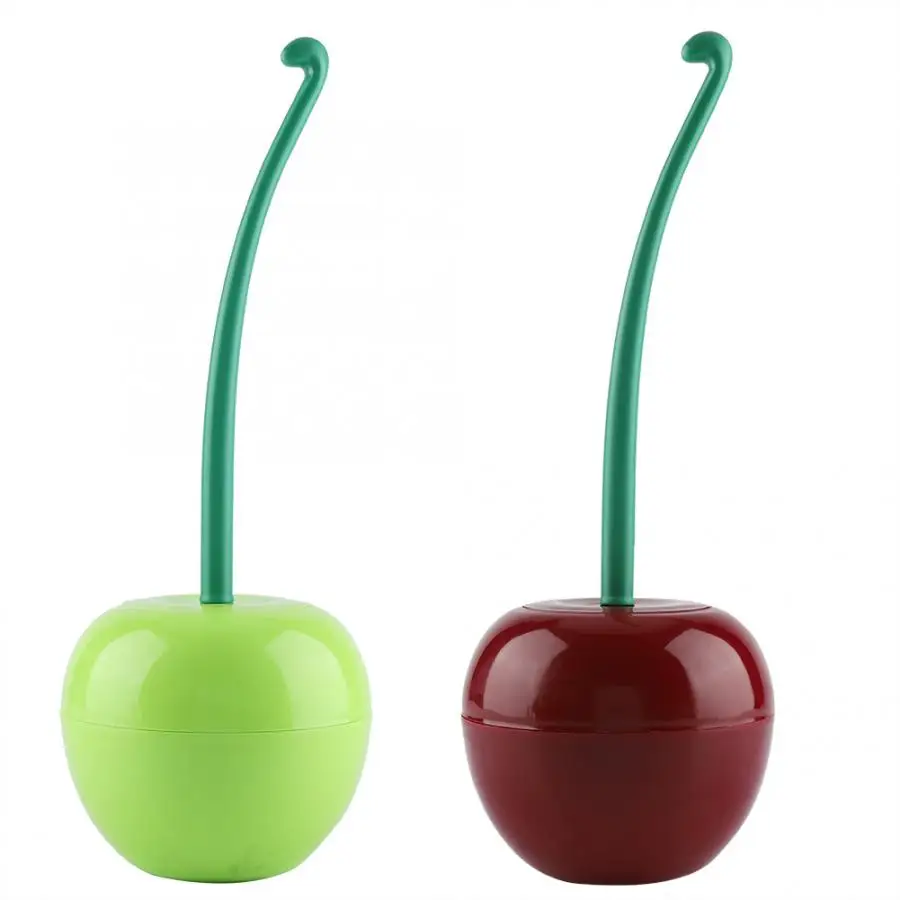 Чистящие щетки в форме вишни чистящая щетка для туалета стоячий набор туалет