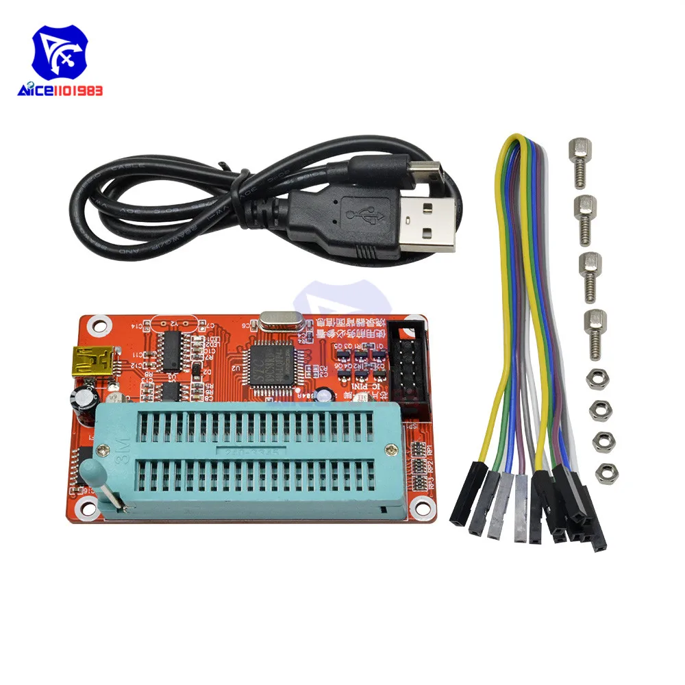 Микроконтроллер diymore 24* 93* серия EEPROM программист горелка чип памяти SP200S/w мини-usb кабель 6Pin Женский Dupont Line