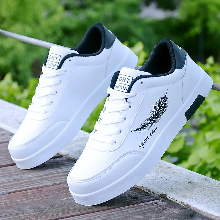 

Shoes Men 2021 Men Vulcanize Shoes Classic Canvas Sneakers Slip On Sport Shoe Men Leather Shoes Men White Shoes Trainers Shoes