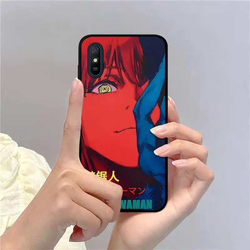 Чехол для телефона с мультяшным аниме бензопилой Redmi 9A 8A 7A 7 6A 5A 5 Plus 4X S2 GO K20 K30 6 Note 8 9