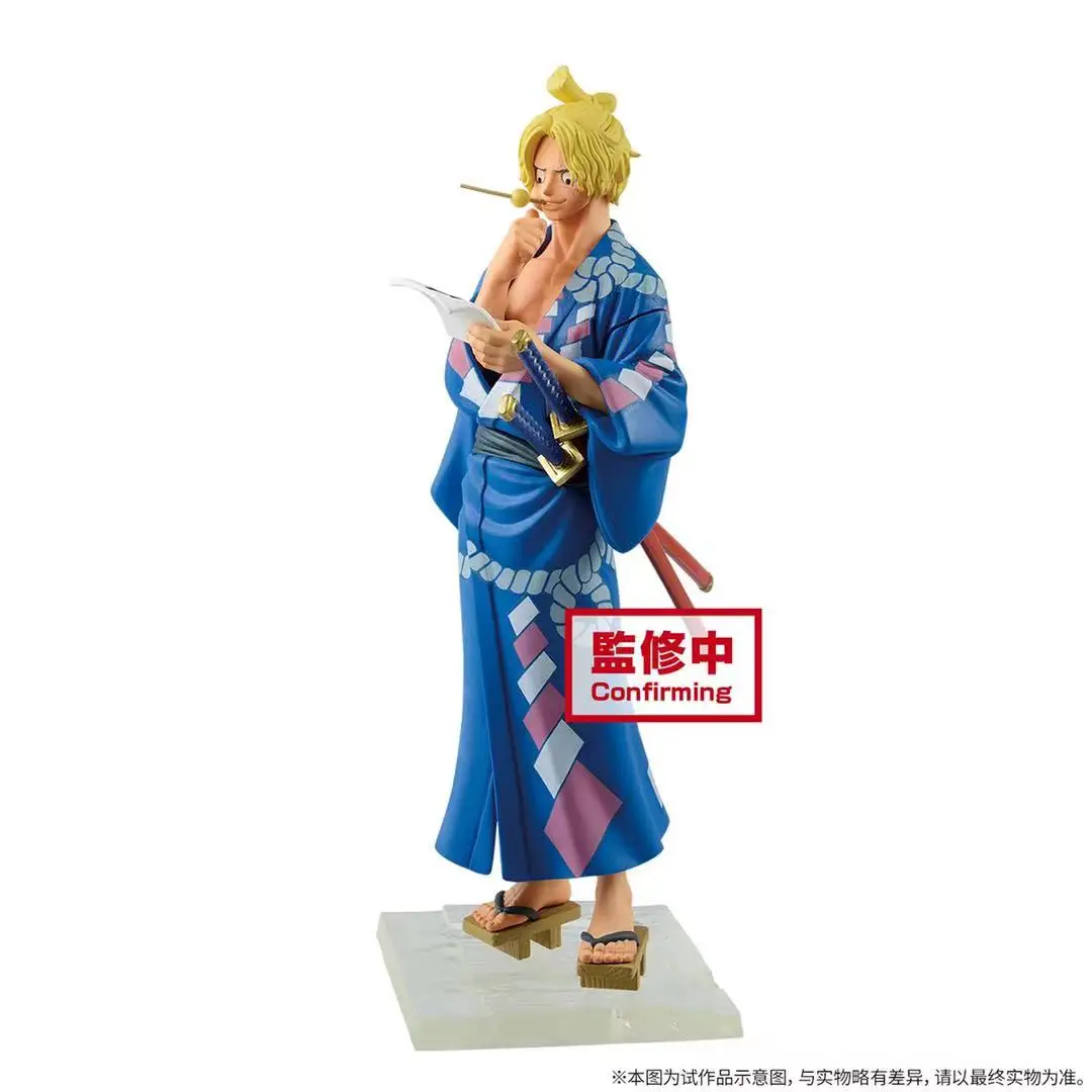 

One Piece kimono Saab eat meatballs Original Banpresto OP MAGAZINE Ace Toys Model Figurals Brinquedos Action Figure Collection